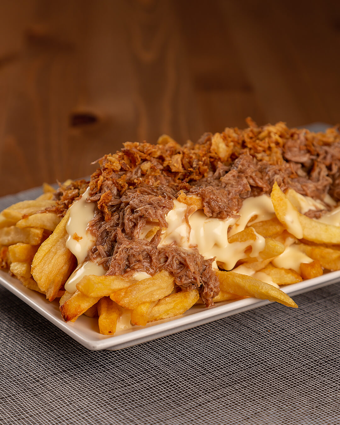 Patatas Cheese Pork